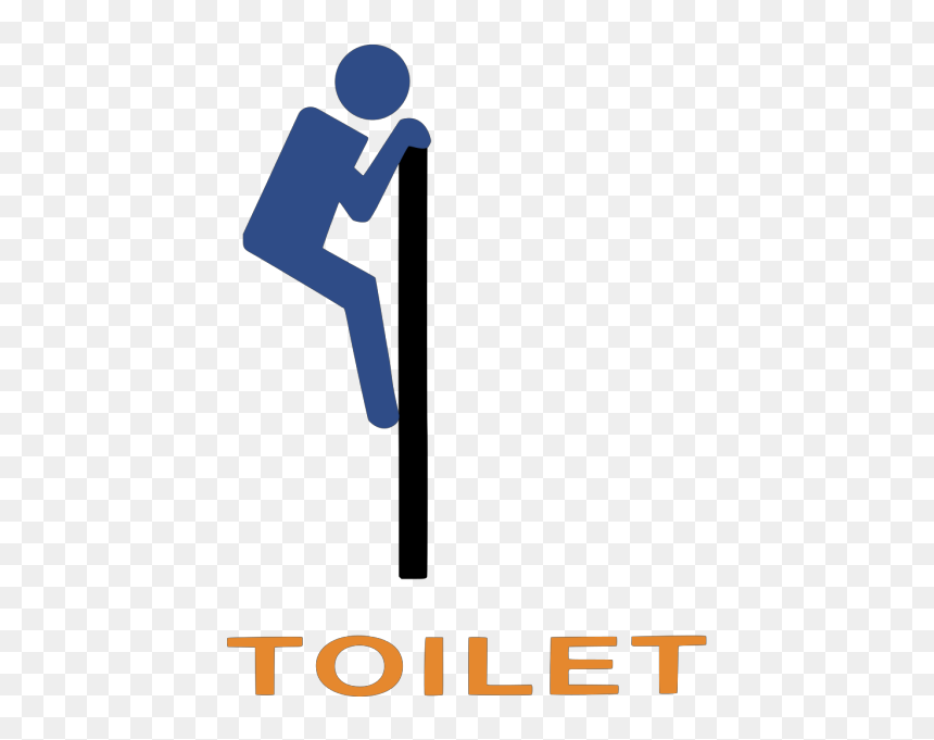 Toilet Sign, HD Png Download - menu png