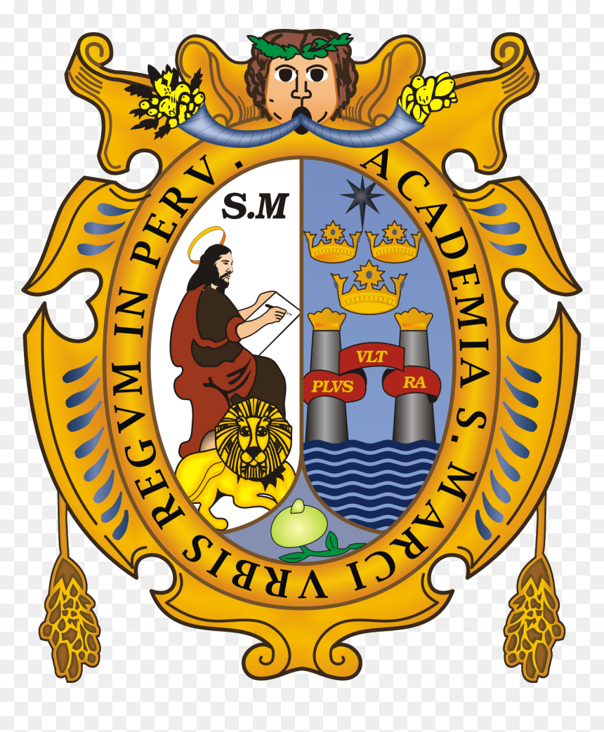 Unmsm Coatofarms Seal - Logo San Marcos Png, Transparent Png - marcos png