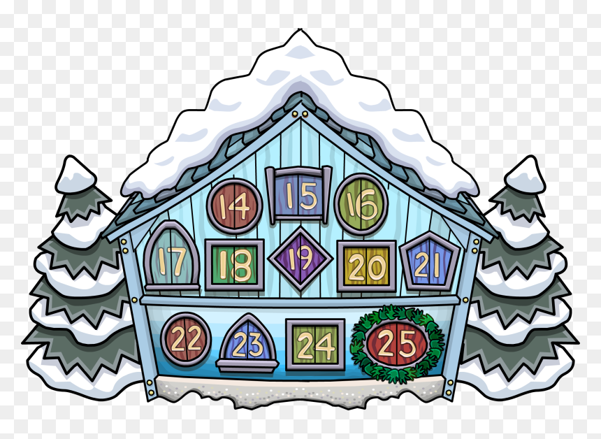 Club Penguin Rewritten Wiki - Cartoon, HD Png Download - 2018 calendar png