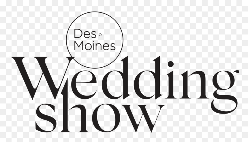 Dsm Weddingshow Logo Black - Illustration, HD Png Download - wedding text png