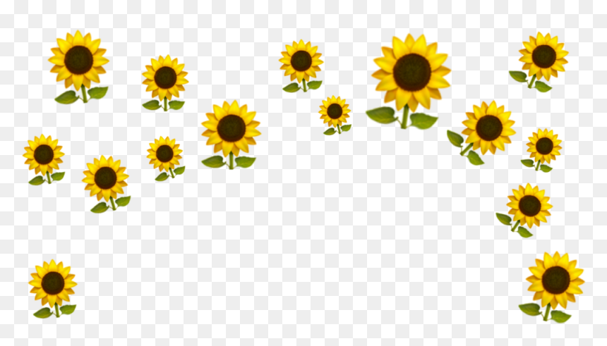 Sunflower Crown Png Emoji Clipart , Png Download - Transparent Emoji Crown Png, Png Download - crown emoji png
