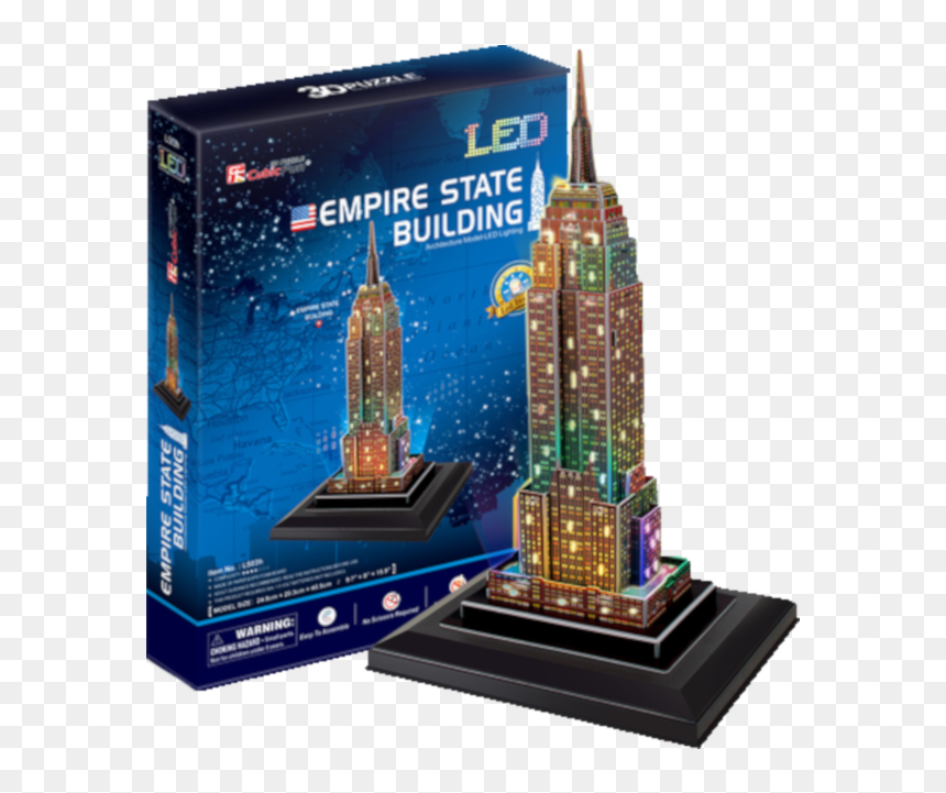 Empire State Building - Cubic Fun Png, Transparent Png - empire state building png