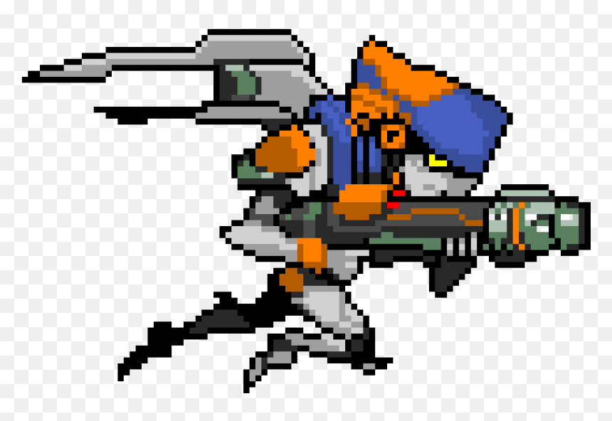 Overwatch Gif Pharah Pixel, HD Png Download - pharah png