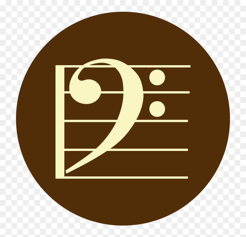 Circle , Png Download - Emblem, Transparent Png - bass clef png