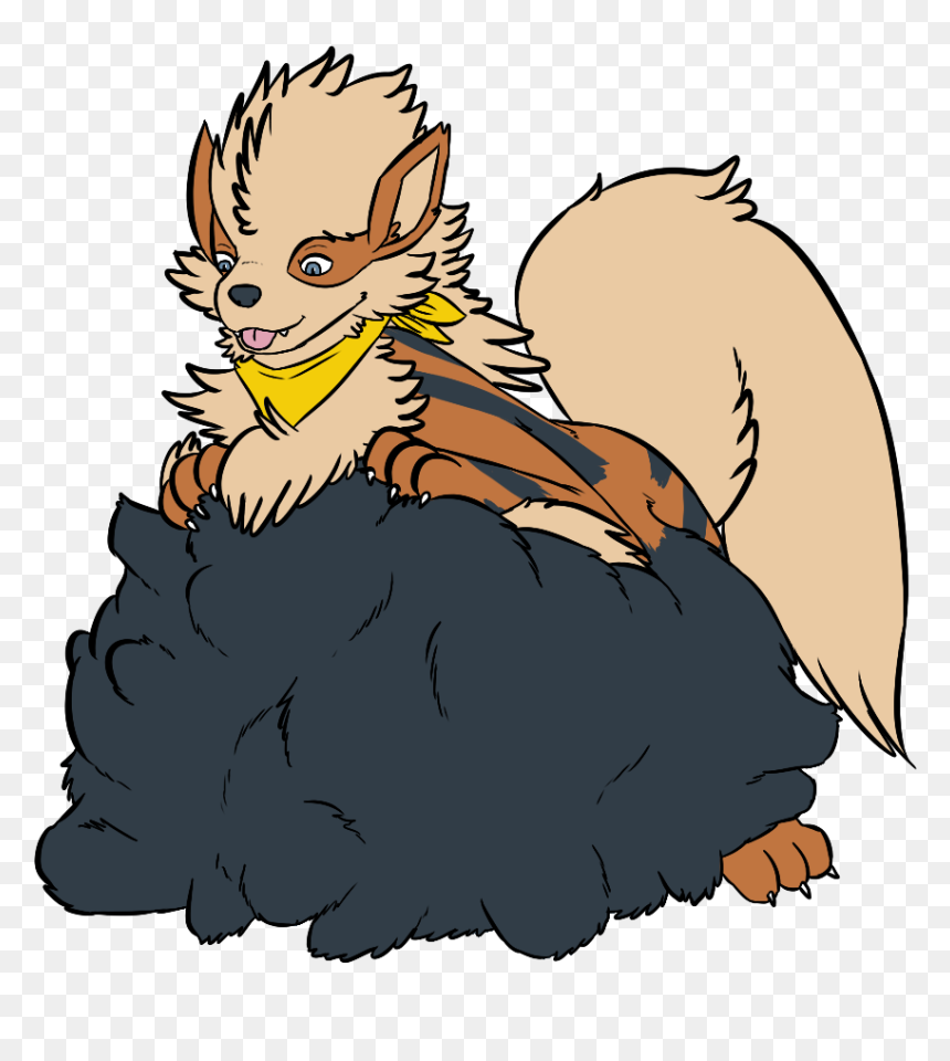 Pyro The Hungry, Lazy Arcanine - Cartoon, HD Png Download - arcanine png