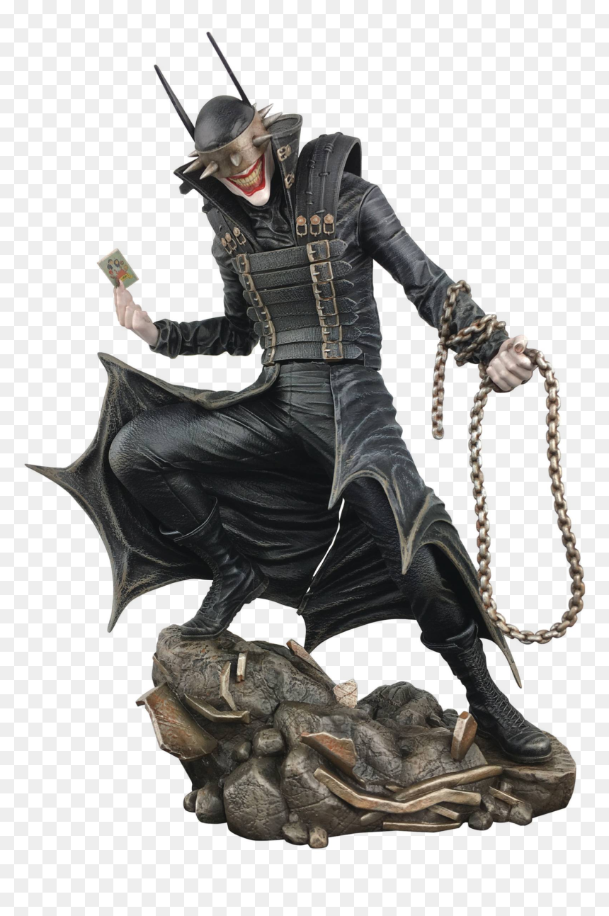 Dc Gallery Batman Comic Who Laughs Pvc Figure - Statue Batman Who Laughs, HD Png Download - batman comic png