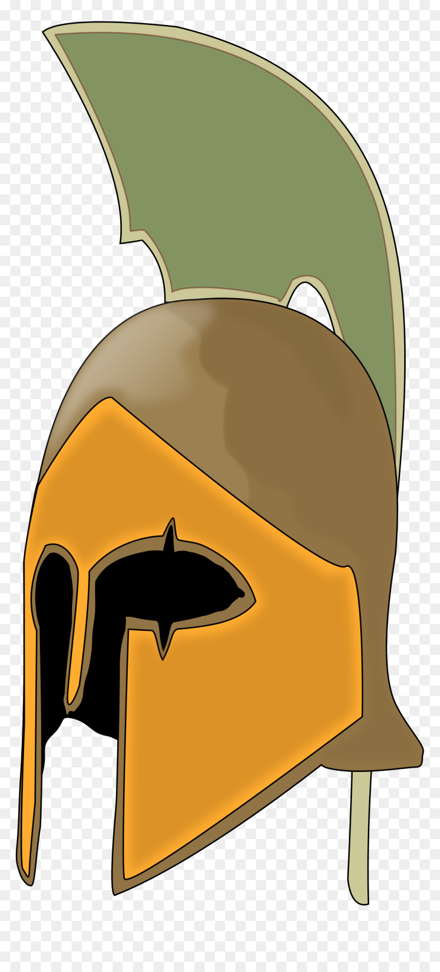 Leonidas Helmet Clip Arts - Bugs Bunny Ancient Greek Soldier, HD Png Download - astronaut helmet png