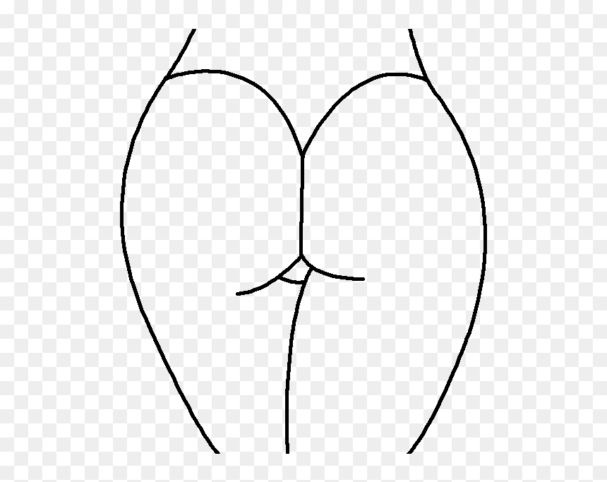 Ass Kisekae Clipart , Png Download - Ass Png, Transparent Png - butt png