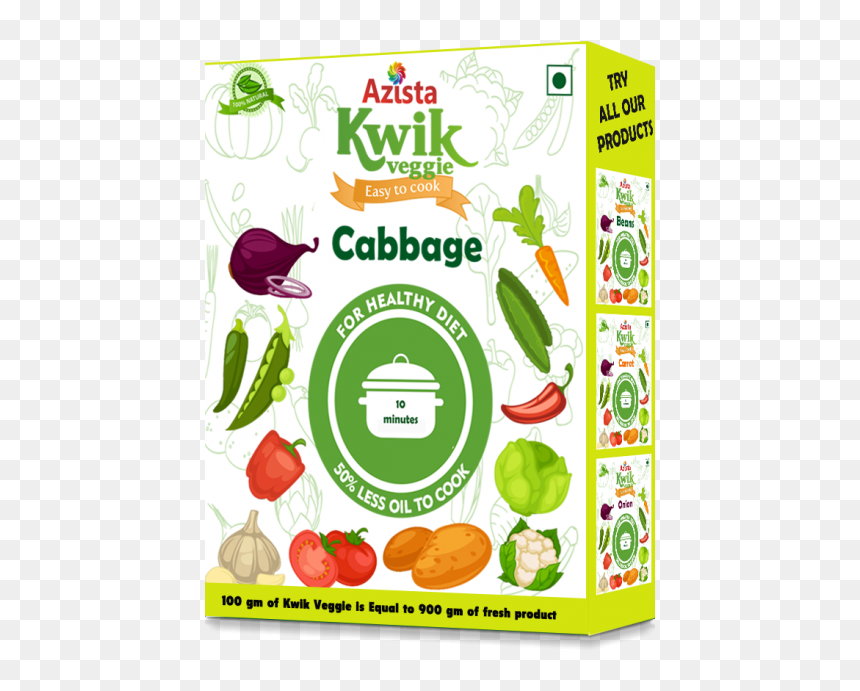 Kwikveggie Dehydrated Cabbage - Ready To Cook Vegetables, HD Png Download - bgbutton.png