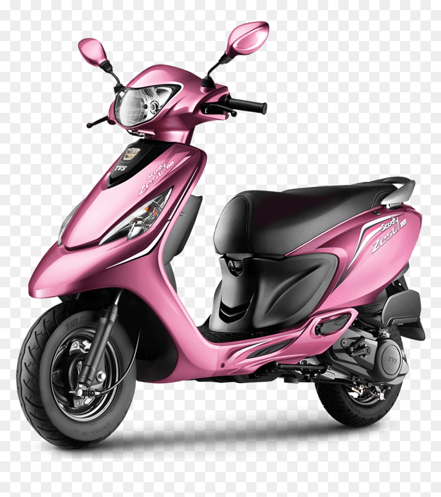 Tvs Scooty Zest Pink Colour , Png Download - Zest Tvs Scooty, Transparent Png - scooty png