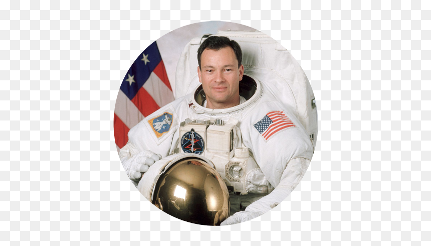 Former Nasa Astroanut Michael López-alegría - Lopez Alegria, HD Png Download - astronaut helmet png