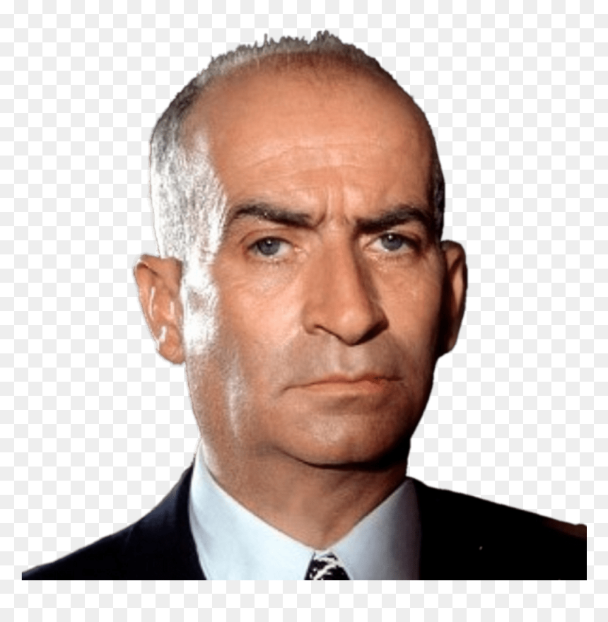 Louis De Funes Serious Clip Arts - Lui De Funes, HD Png Download - gaben png