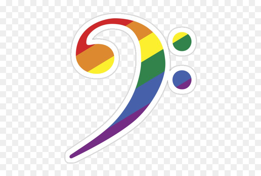 Circle, HD Png Download - bass clef png