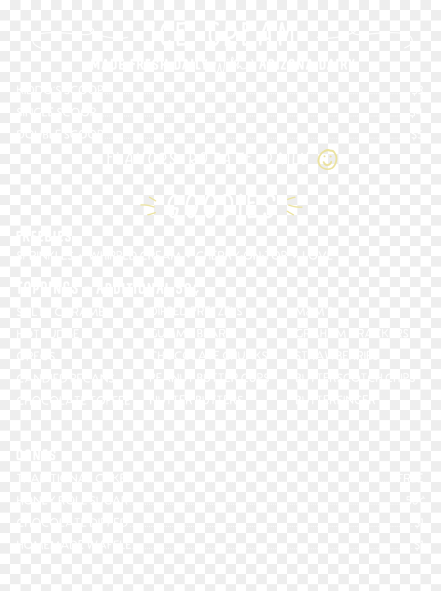 Sweet P"s Chalkboard Menu Web 08 13 19-02 - Circle, HD Png Download - menu png
