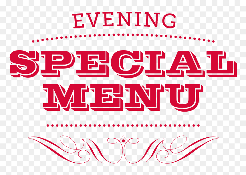 Special Menu - Graphic Design, HD Png Download - menu png