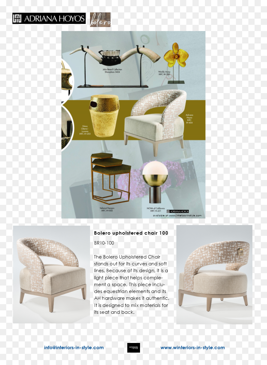 Bolero Upholstered Chair 100 The Bolero Upholstered - Chair, HD Png Download - bolero png