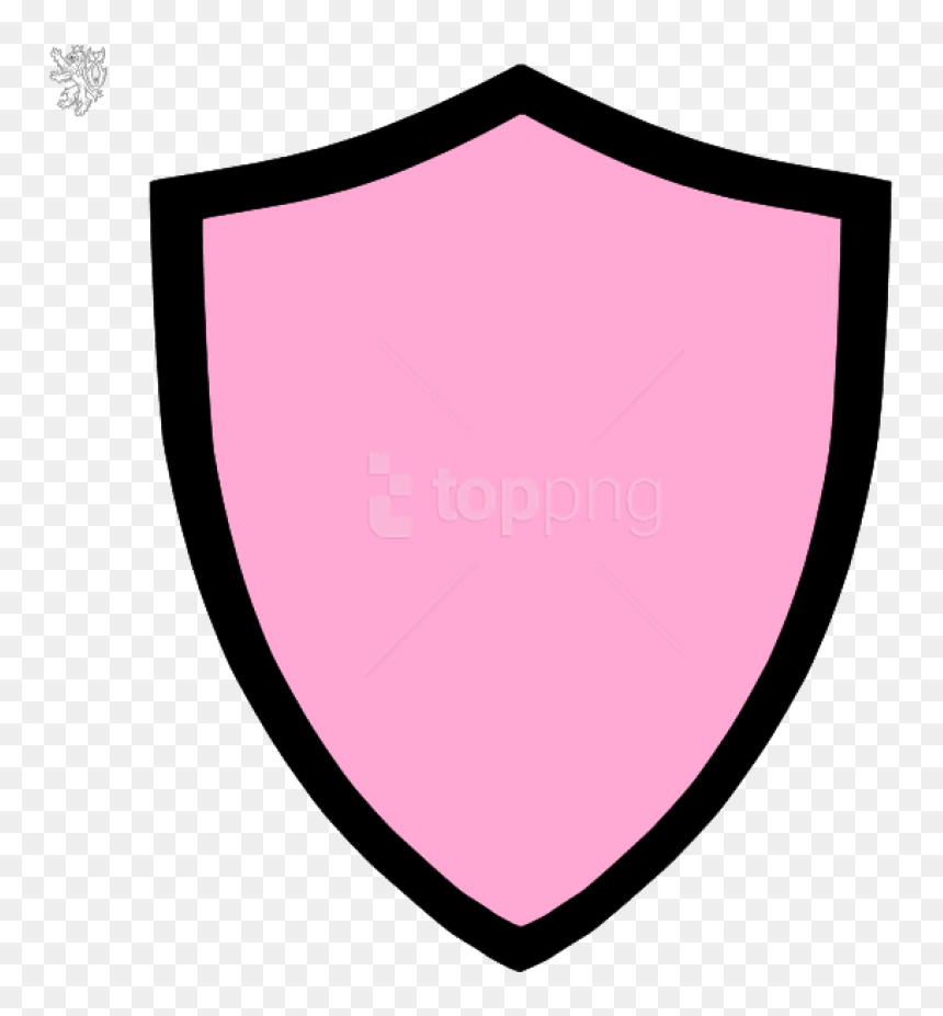Free Png Black Shield Png Png Image With Transparent - Pink And Black Shield, Png Download - sheild png