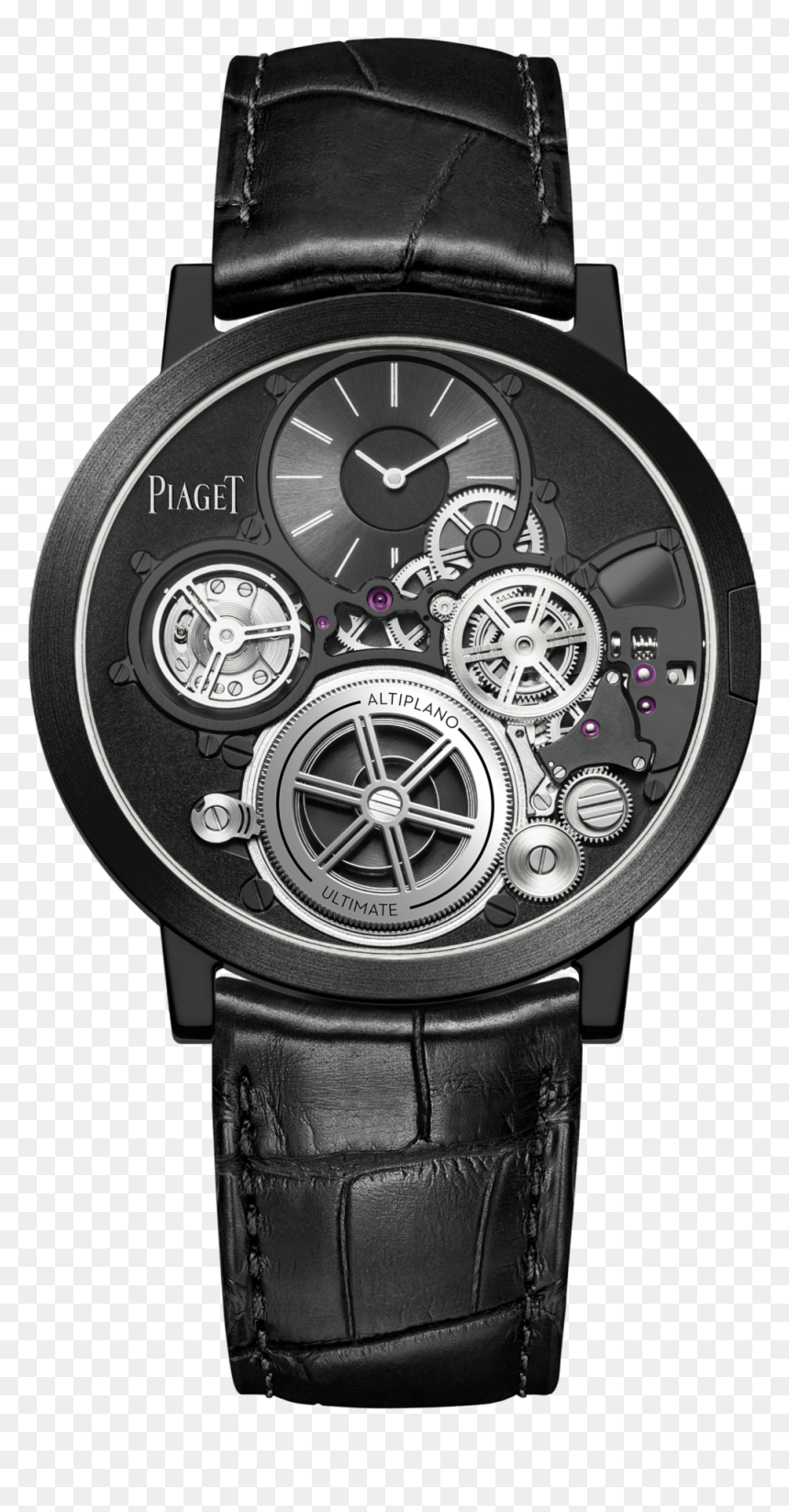 Piaget Altiplano Ultimate Concept Black - Piaget Sa, HD Png Download - sun path arrow png