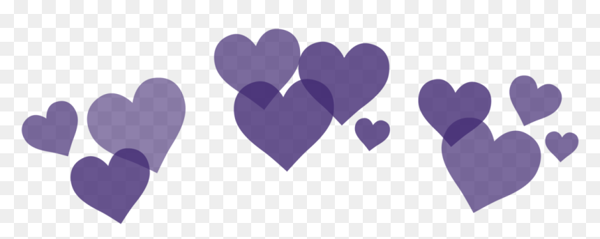 Hearts Png Tumblr - Heart Crown Png Blue, Transparent Png - heart png tumblr