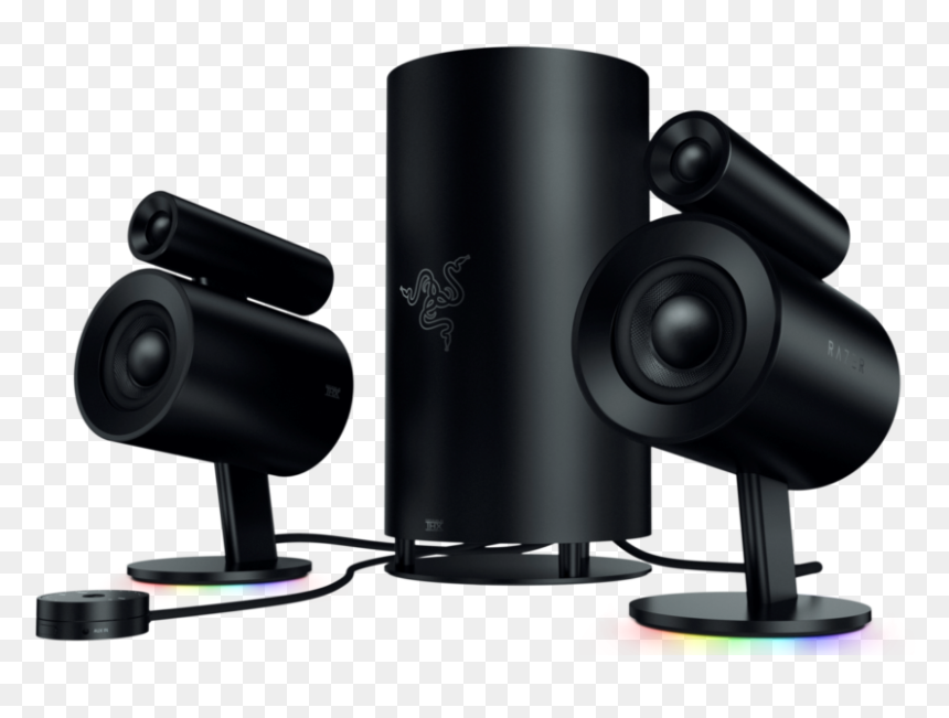Razer Nommo Pro 2.1 Gaming Speakers, HD Png Download - razer png