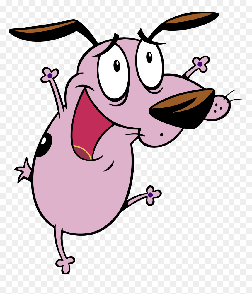 Transparent 90s Png - Courage The Cowardly Dog, Png Download - courage the cowardly dog png
