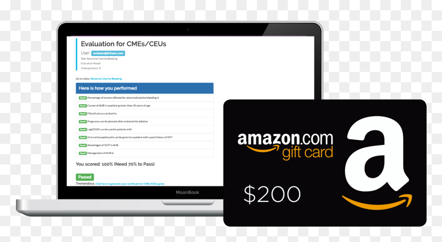 Flat Panel Display, HD Png Download - gift card png