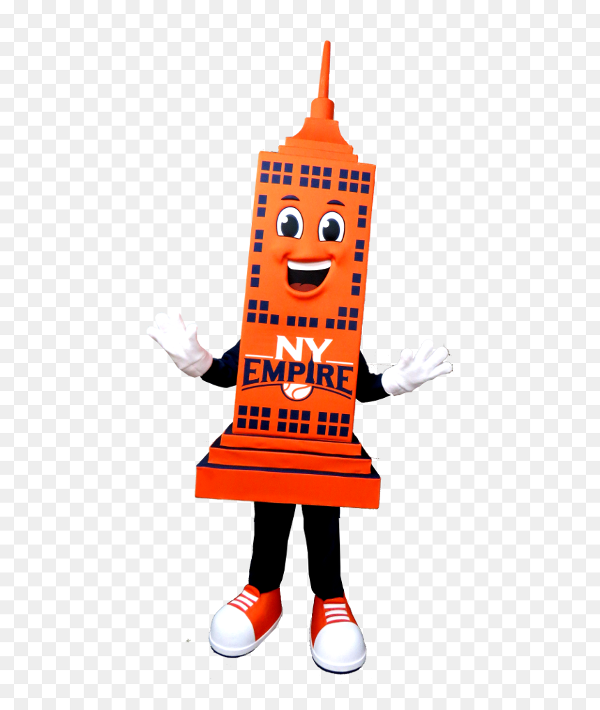 Meet Hudson The Tennis Playing Empire State Building - Empire State Building Mascot, HD Png Download - empire state building png