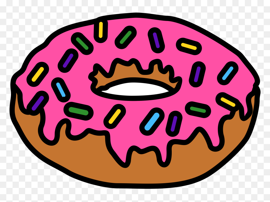 Donut Time Archives Also A Regular Feature - Donut Clip, HD Png Download - doughnut png