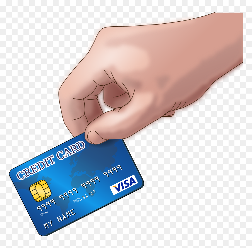 Credit 20clipart - Pay By Credit Card Clipart, HD Png Download - credit cards png