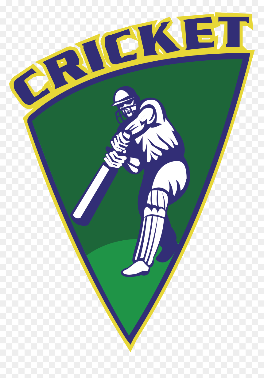Cricket Sports Logo Png, Transparent Png - cricket vector png