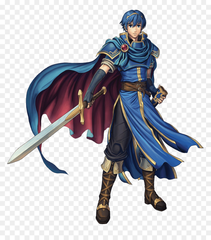 Marth New Mystery Of The Emblem, HD Png Download - marth png
