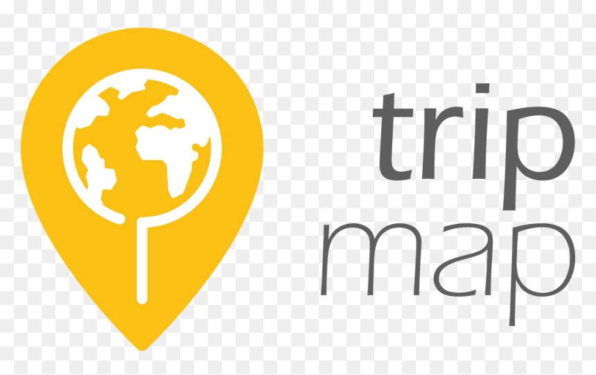 Transparent Map Of World Png - Map Pin Travel Logo, Png Download - push pin png
