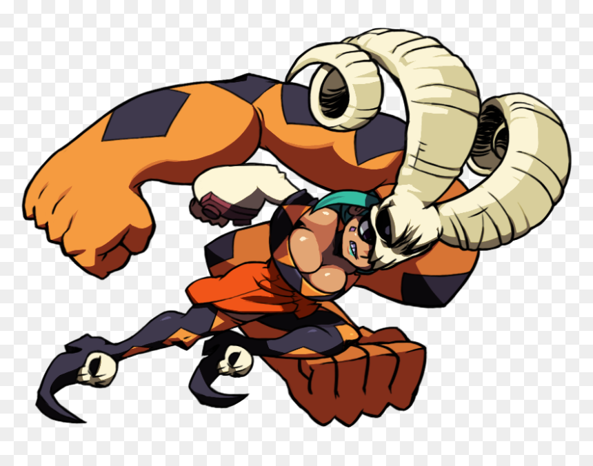 Imagenes De Cerebella Skullgirls , Png Download - Cerebella Skullgirls, Transparent Png - butt png