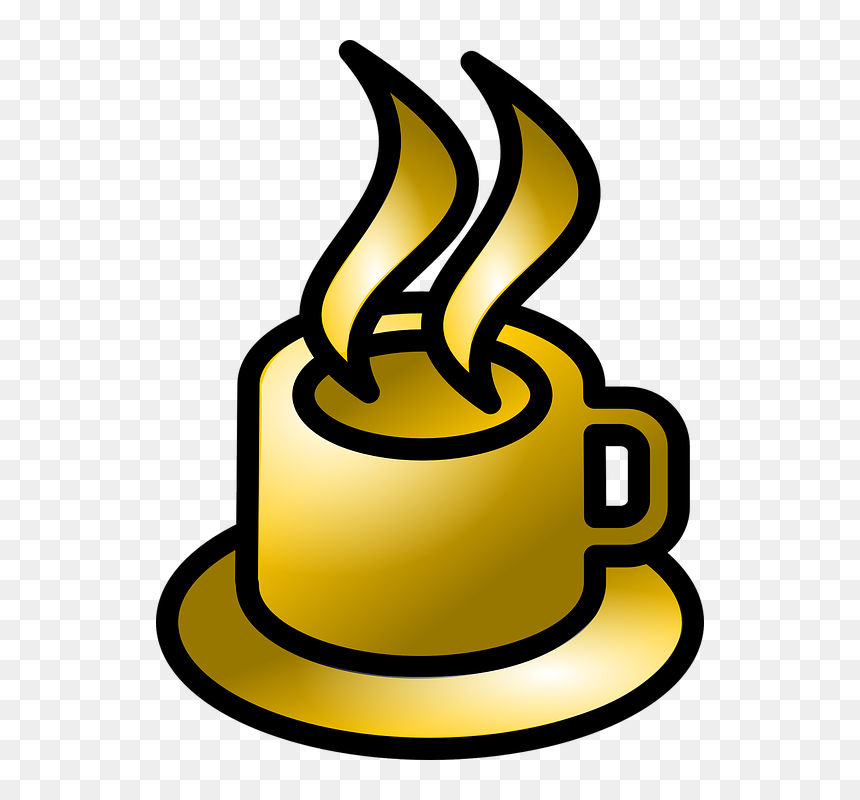 Coffee Cup Clip Art, HD Png Download - steam icon png