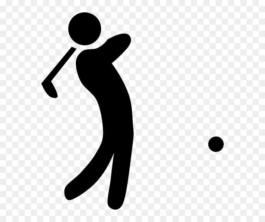 Thumb Image - Person Golfing Clipart, HD Png Download - golf png