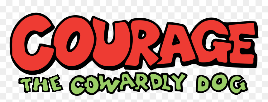 Courage The Cowardly Dog Logo Transparent, HD Png Download - courage the cowardly dog png
