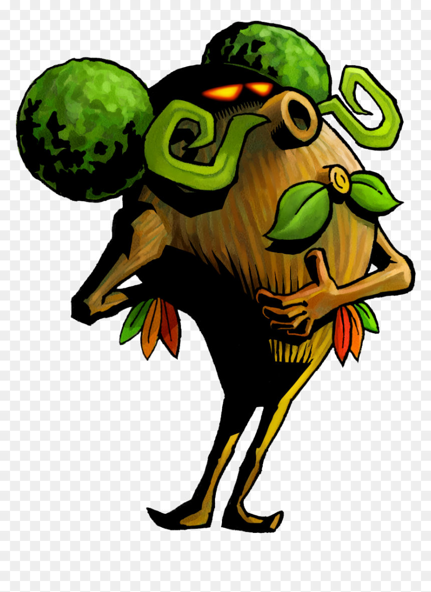 Majora"s Mask Deku , Png Download - Zelda Majora's Mask Deku, Transparent Png - majora's mask png