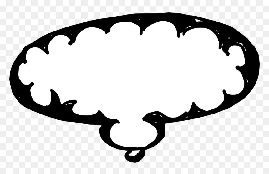 50 Hand Drawn Comic Speech Bubbles Vector - Comics, HD Png Download - vhv