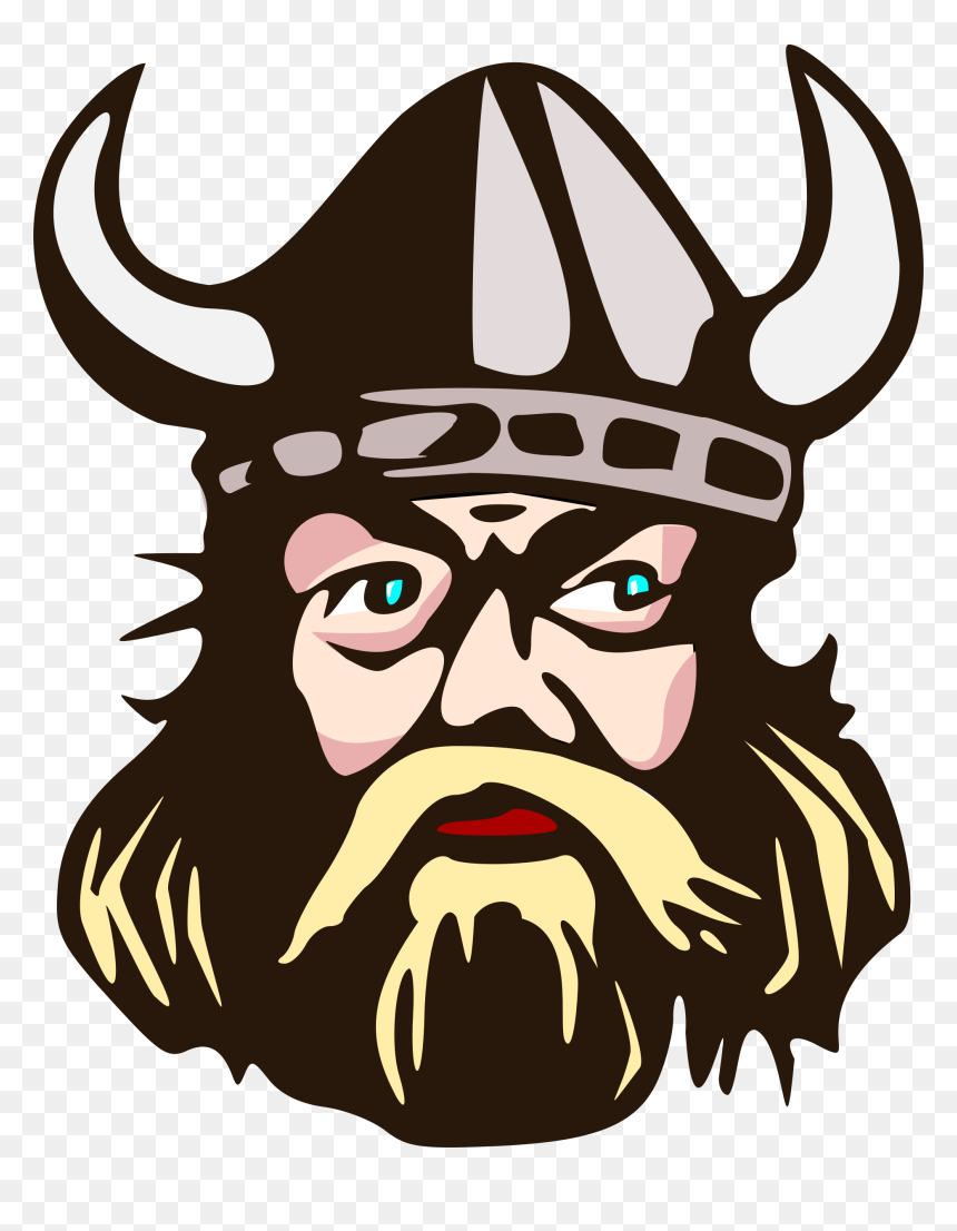 Viking Head With Horn Clip Arts - Viking Clipart, HD Png Download - horn png