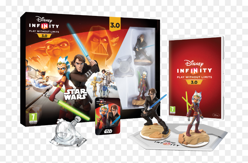 Disney Infinity 3.0 Box, HD Png Download - star wars characters png