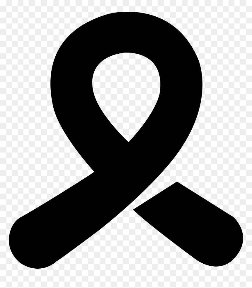 Symbolic Cancer Ribbon - Cancer Ícone, HD Png Download - cancer ribbon png
