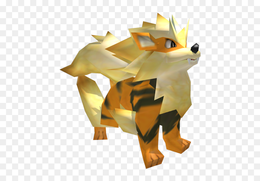 Download Zip Archive - Pokemon Stadium T Models, HD Png Download - arcanine png