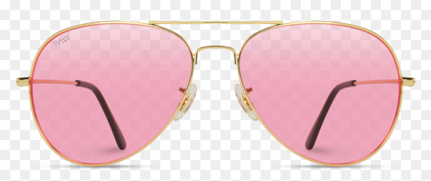 Classic Tinted Lens Metal Frame Retro Aviator Sunglasses - Reflection, HD Png Download - aviators png