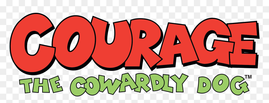 Courage The Cowardly Dog Logo, HD Png Download - courage the cowardly dog png