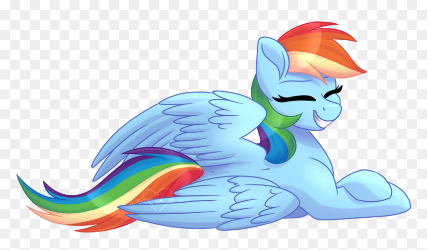 Cartoon, HD Png Download - rainbow dash png