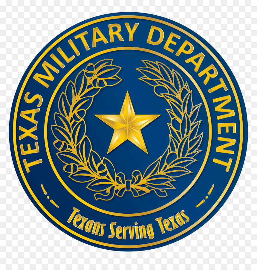 Texas Military Department Seal - Texas Military Department, HD Png Download - seal png