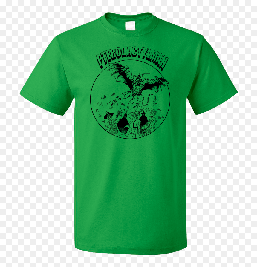 Pterodactyl Man T-shirt - Active Shirt, HD Png Download - pterodactyl png