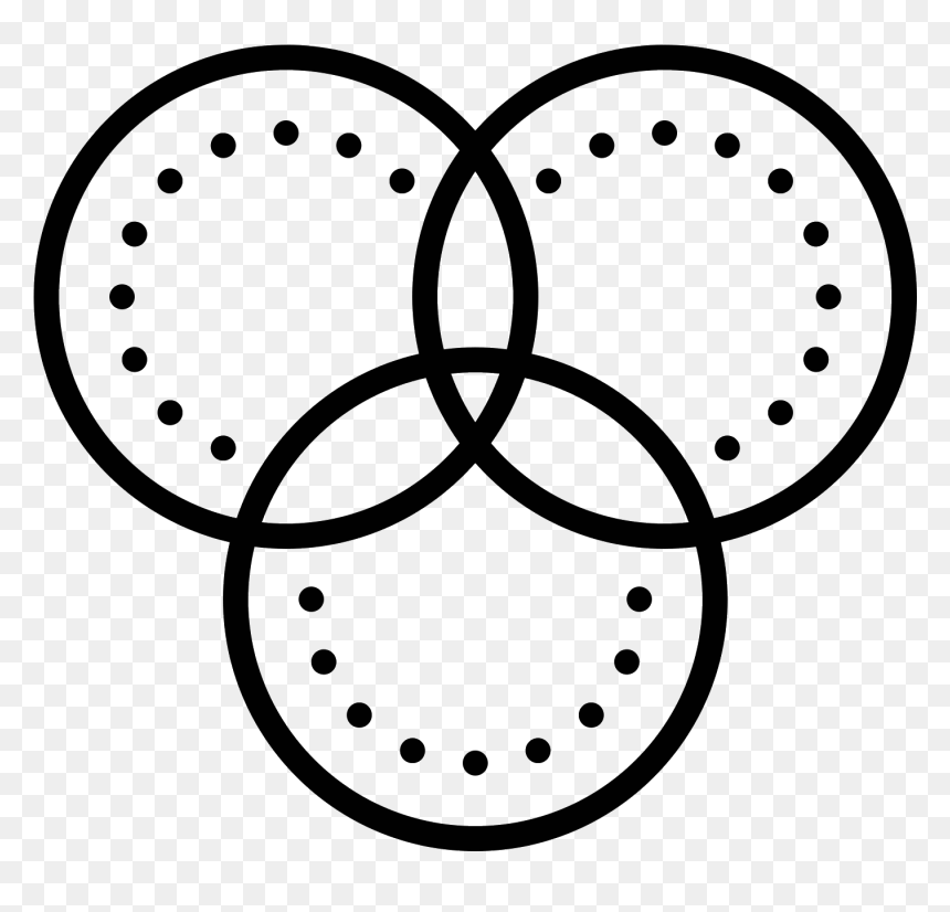 Venn Diagram Icon , Png Download - Paid Owned Earned Chart, Transparent Png - venn diagram png