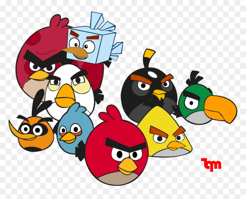Angry Birds Star Wars Angry Birds Stella Angry Birds - Angry Birds Game Birds, HD Png Download - star wars characters png