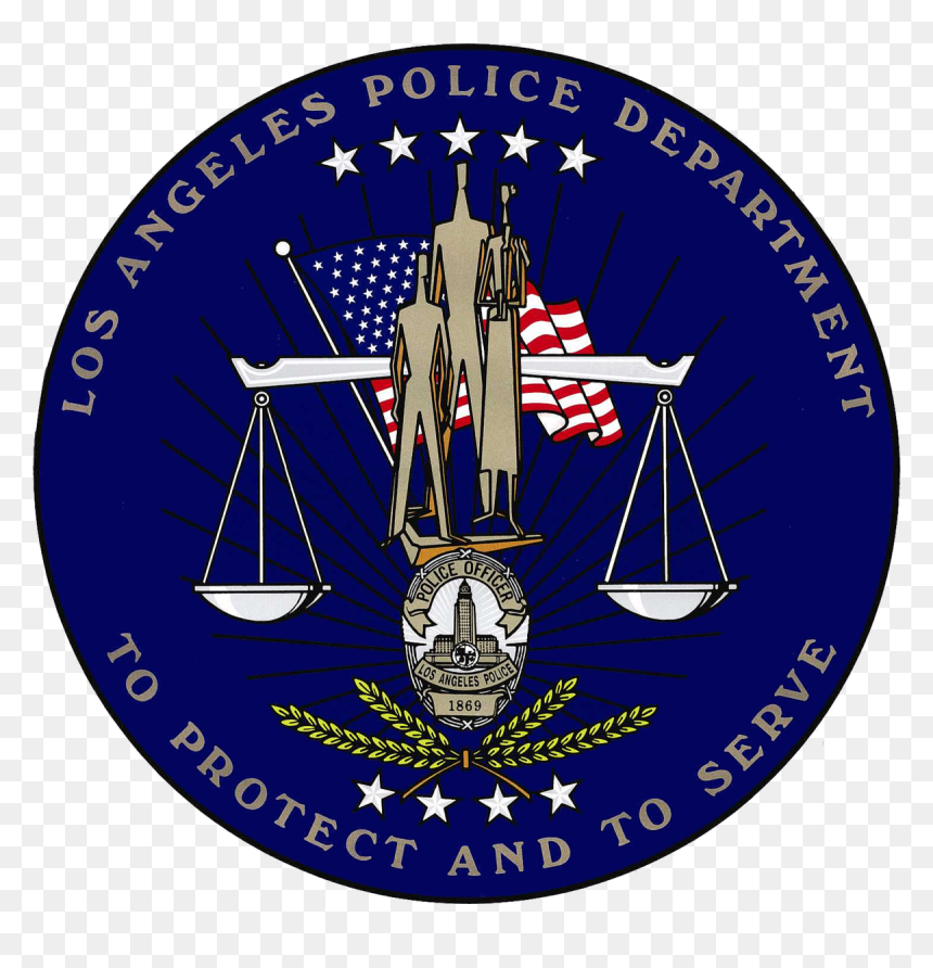 Los Angeles Police Department Logo, HD Png Download - los angeles png